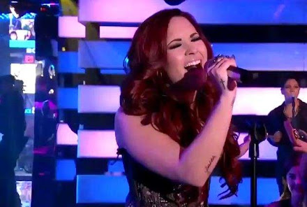 demi lovato mtv new year eve performance give your heart a break